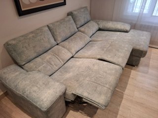 Sofá Cama con Motor y USB