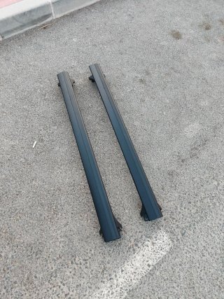 Barras de techo Cruz + fijaciones baca
