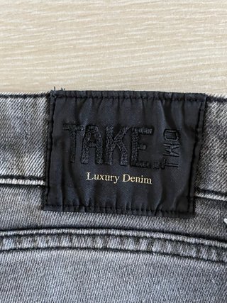 Jeans uomo grigio