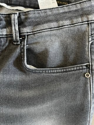 Jeans uomo grigio