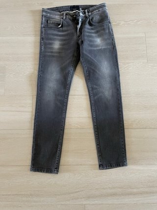 Jeans uomo grigio