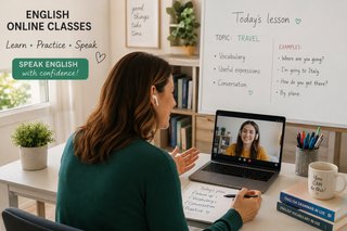 Clases de Ingles online o a domicilio