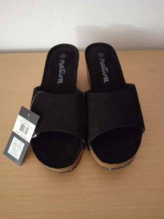 Sandalias cuña Natura