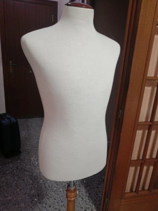 Busto maniquí sastre