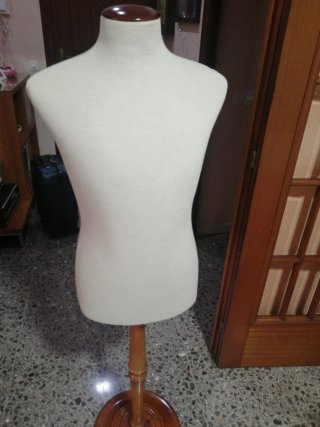 Busto maniquí sastre