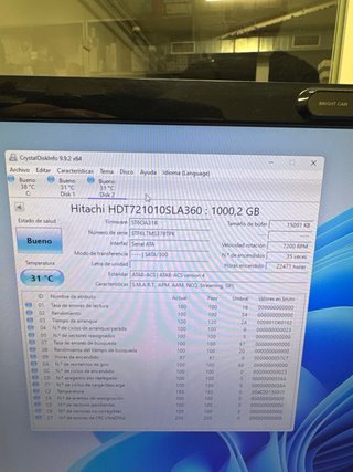 Lote 2 Discos Duros Hitachi 1TB