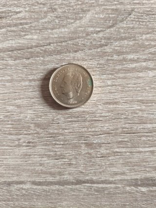 Moneda 2000 Carlos Rey de España