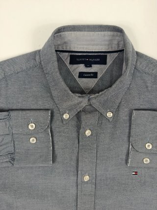 Camisa Tommy Hilfiger Gris Talla M