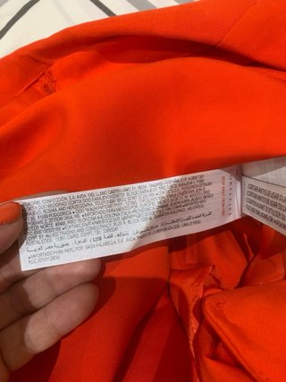 Mono Cortefiel Naranja Talla M