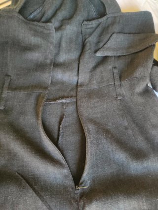 Mono Mango Negro Talla S