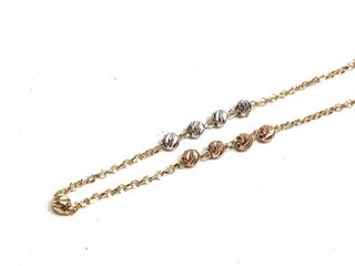E1202338-10 CADENA ORO 18K 22CM
