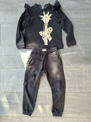 Chándal niña Quickas T.6 negro