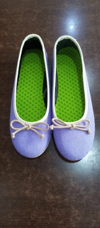 Bailarinas Moradas Talla 37 Nuevas