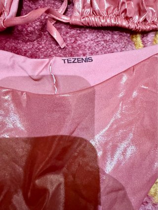 Bikini Tezenis rosa palo satinado