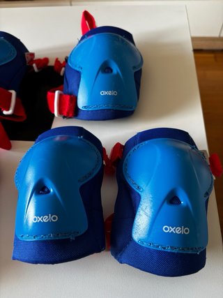Protecciones Oxelo para patinar niño decathlon xs