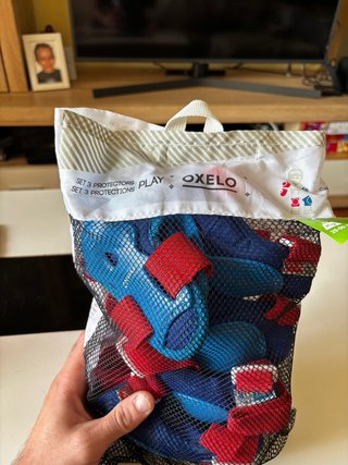 Protecciones Oxelo para patinar niño decathlon xs