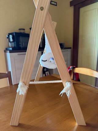 Palestrina in legno per neonati