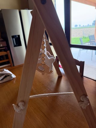 Palestrina in legno per neonati