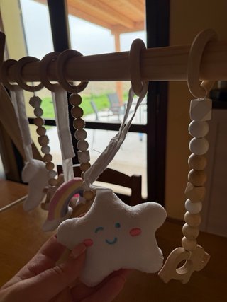 Palestrina in legno per neonati
