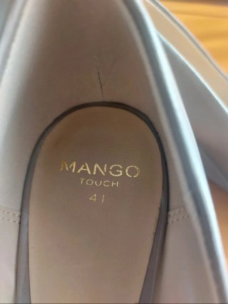 Zapatos de tacón Mango nudes