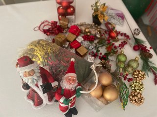 Lote Decoración Navidad Adornos