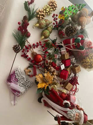 Lote Decoración Navidad Adornos
