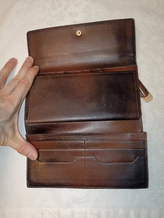 Billetero Tarjetero DKNY Beige/Marrón
