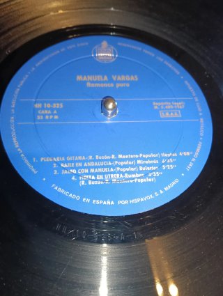 Joya Flamenco 60's Manuela Vargas  Flamenco Puro