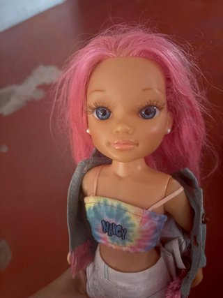 Muñeca Nancy pelo rosa