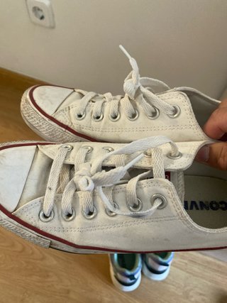 Pack 3 pares zapatillas mujer T.38. Converse