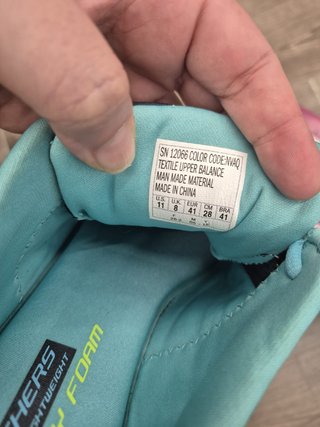Scarpe Skechers Blu Taglia 41