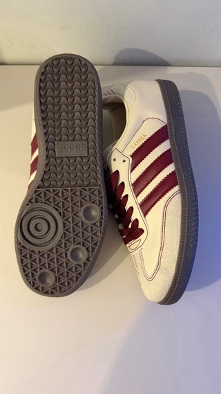 Adidas Samba OG Blancas y Rojas
