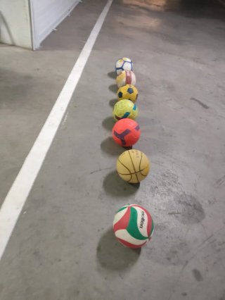 6 Balones 30€
