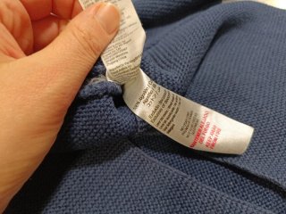 Bolero bebé azul marino