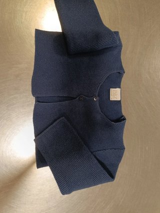 Bolero bebé azul marino