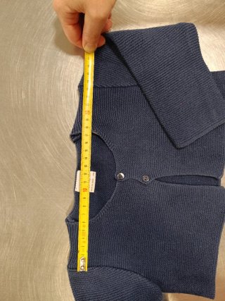 Bolero bebé azul marino