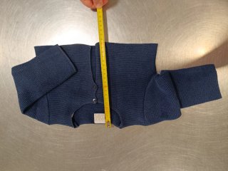 Bolero bebé azul marino