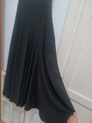 Falda de Flamenco Negra Talla S