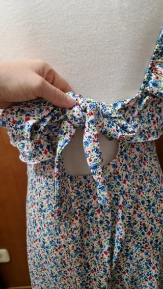 Vestido largo floral