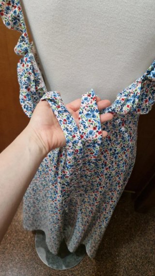Vestido largo floral