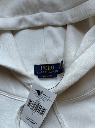 Sudadera Polo Ralph Lauren Talla L Beige