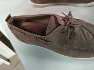 Zapatos náuticos Primark beige/marrón talla 42