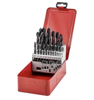 Juego de brocas acero para metal fischer