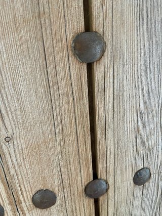 Puerta antigua madera Siglo XIX