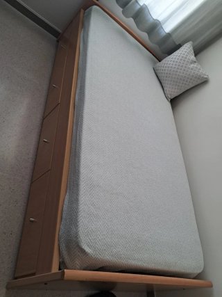 Cama individual 90 cm