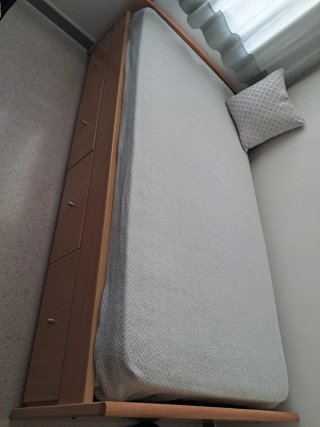 Cama individual 90 cm