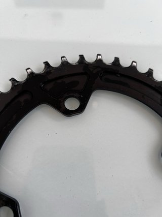 Plato Snail 42T 104BCD 7075-T6 Negro