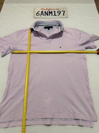 Polo Tommy Hilfiger Uomo Taglia M viola chiaro