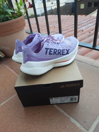 Bambas Adidas Terrex Moradas