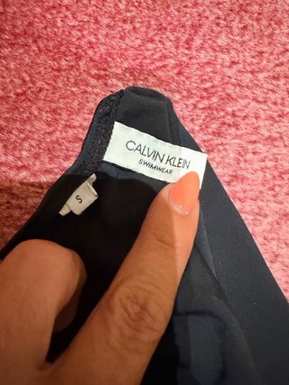 Bañador Calvin Klein Negro Mujer